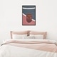 preview thumbnail 20 of 28, Oliver Gal 'Basketball Court Area' Sports Blue Wall Art Canvas 16 x 24 - Black
