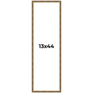 13x44 Frame Gold Picture Frame - Complete Modern Photo Frame Includes ...