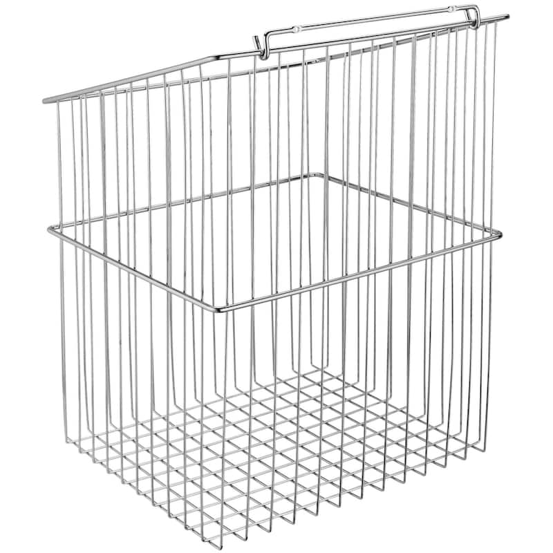 Rev-A-Shelf Sidelines 16 Inch Tilt Out Wire Hamper Basket