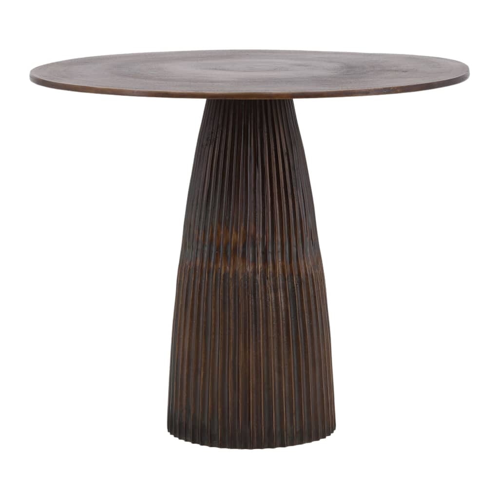 Abbey Aluminum Bistro Table, Bronze