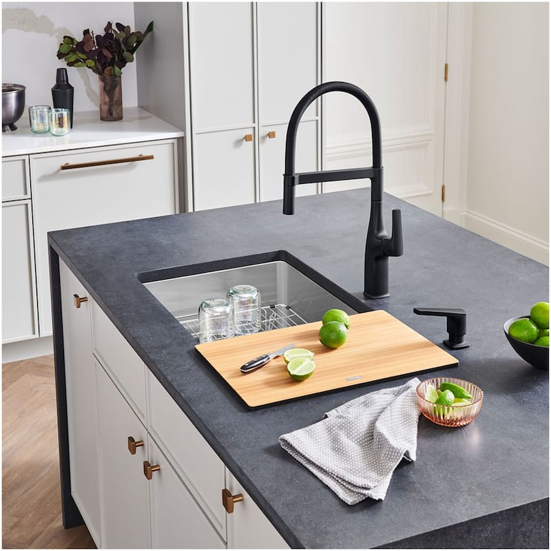 Blanco Quatrus Ash Compound Cutting Board - Wood