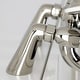 preview thumbnail 15 of 31, Kingston Brass Deck Mount Clawfoot Tub Faucet with Hand Shower