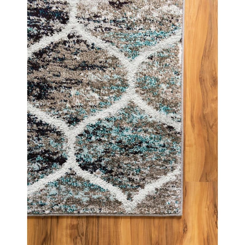 Contemporary Rosilan Collection Area Rug