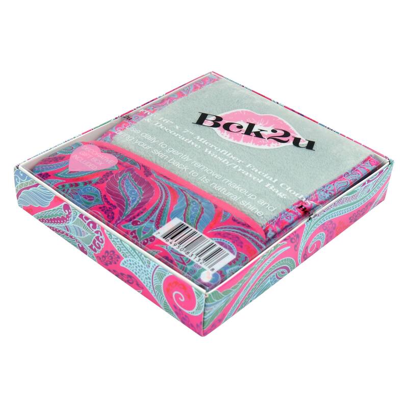 Arkwright Makeup Remover Cloths with Storage Bag - 7.5x15.5