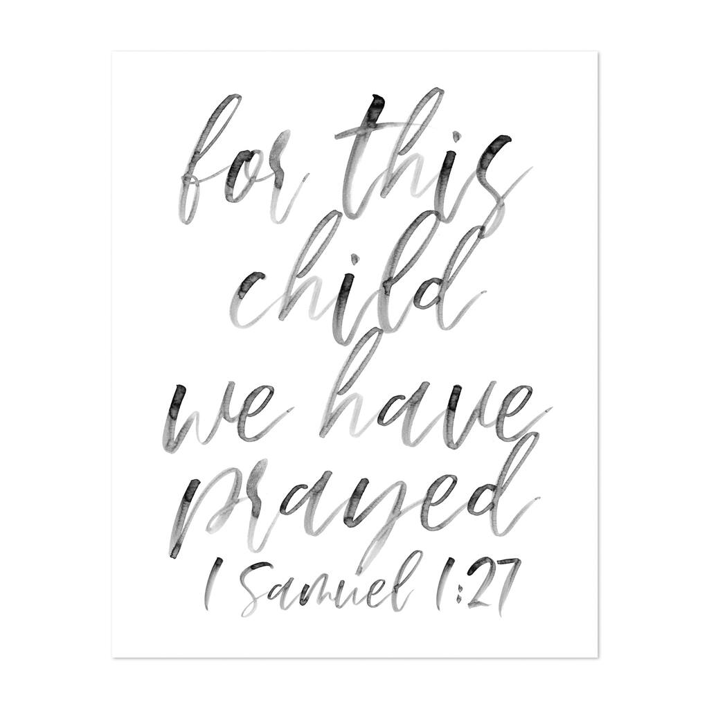 Typography Bible Bible Verse Black White Coco Chanel Art Print/Poster