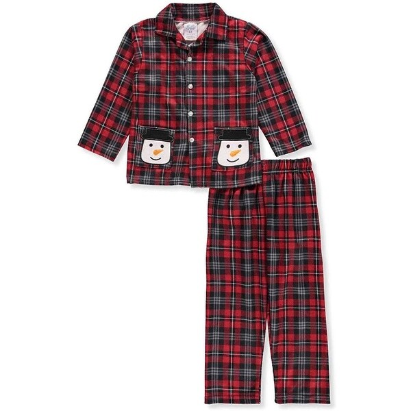 boys plaid pajamas