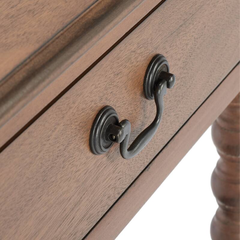 SAFAVIEH Henretta 2-Drawer Console Table - 35.5" W x 13" L x 29.5" H - 35.5" W x 13" L x 29.5" H - 36Wx13Dx30H