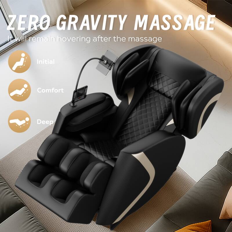 GDFStudio - Zero Gravity Air Pressure Full Body Massage Chair Recliner