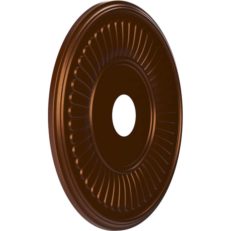 3 1/2" Inside Diameter - Berkshire Thermoformed PVC Ceiling Medallion
