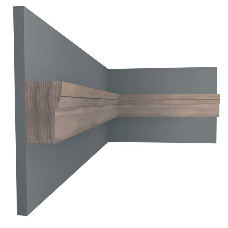 WM180 1-1/4-in D x 2-in W x 96-in L Americraft Solid Hardwood Stain Grade Brick Moulding