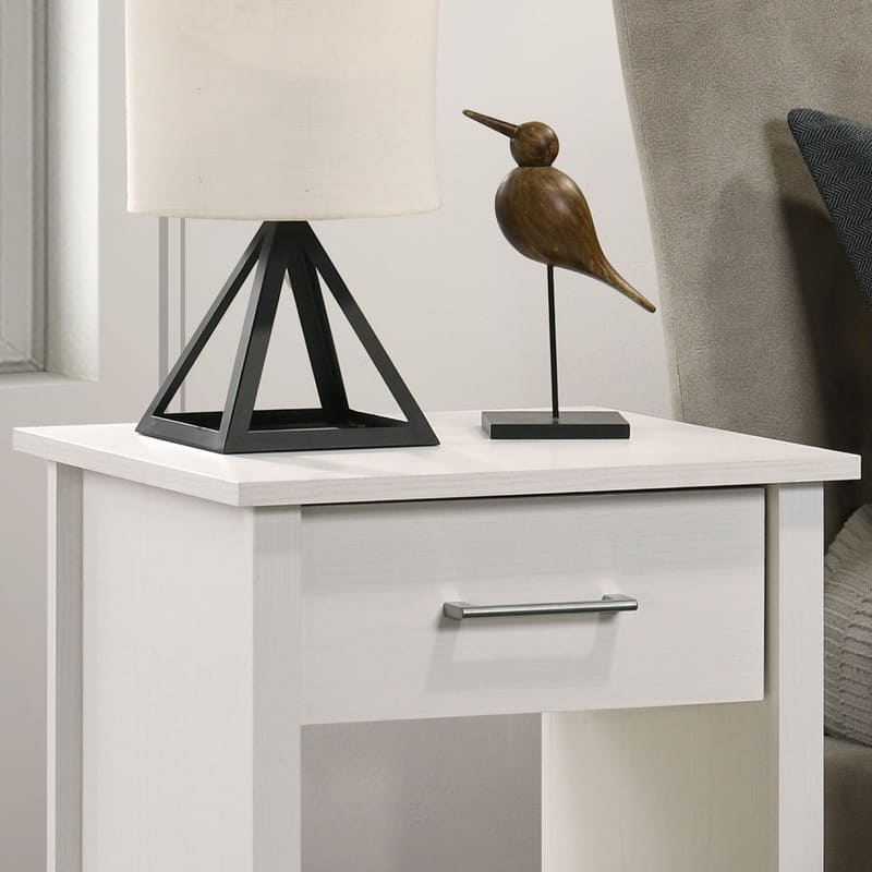 Celeste 20"W 1-Drawer Nightstand Bedside Table