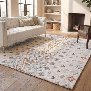 SAFAVIEH Hand-Knotted Casablanca Neelie Boho Tribal Wool Rug