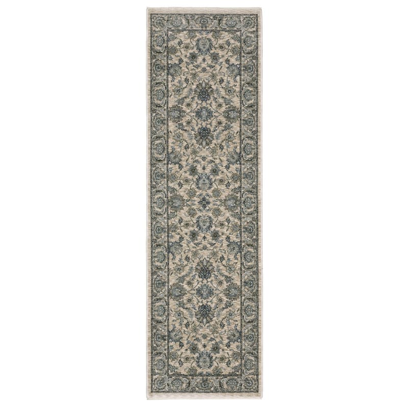 HomeRoots Oriental Traditional Runner Area Rug