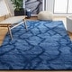 preview thumbnail 2 of 57, SAFAVIEH Retro Medina Modern Abstract Distressed Rug 12' x 12' - Blue/Dark Blue - Rectangle