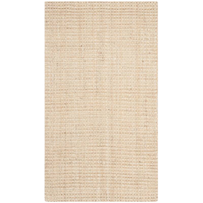 SAFAVIEH Handmade Natural Fiber Bariaa Jute Rug - 2'3" x 4' - Ivory