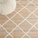 preview thumbnail 10 of 11, SAFAVIEH Handmade Natural Fiber Dorlinde Boho Farmhouse Trellis Jute Rug