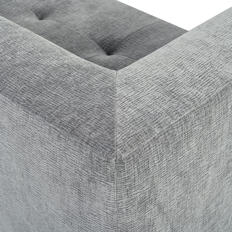 112.2" Modular L-Shaped Sofa, 2-Piece Modern Minimalist Design