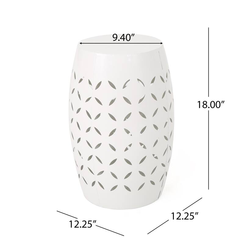 Jorell Lace Cut Accent Table by Christopher Knight Home
