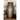 Brown Dried Plant Tall Floor Vase with Lacquer