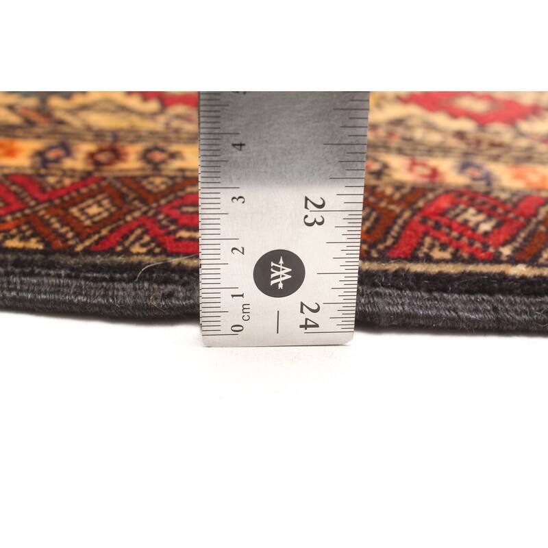 ECARPETGALLERY Hand-knotted Teimani Light Brown Wool Rug - 3'1 x 4'9