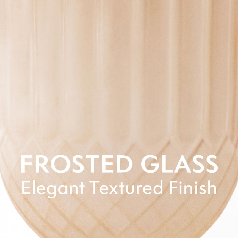 Aria Home Florine Colored Glass Goblet Table Vase Set Decor