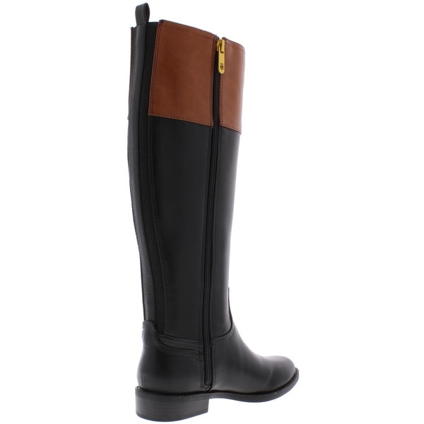 tommy hilfiger brown boots womens