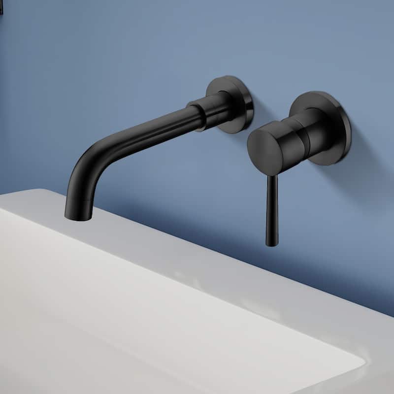 Topcraft Wall Mounted Single Handle Bathroom Faucet