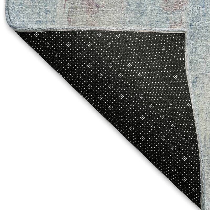 Machine Washable Indoor/ Outdoor Muted Ombre Chantille Rug