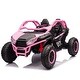 preview thumbnail 40 of 52, 24V Two-seater Kids Ride On UTV w/Parents Control,400W Super High Power,Four-Wheel Suspension,Bluetooth,MP3,USB,LED Light,Horn
