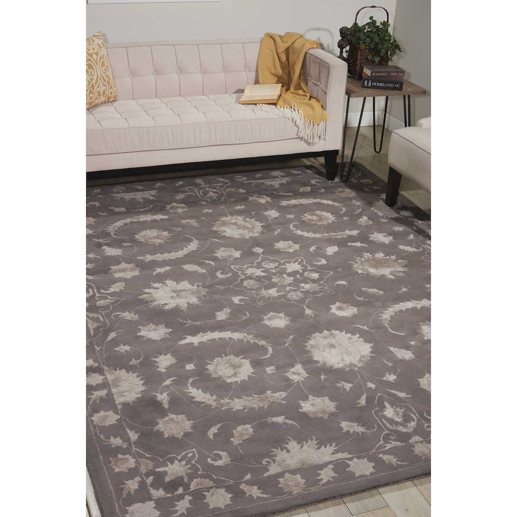 Nourison Symphony Hand-tufted Shimmering Floral Area Rug