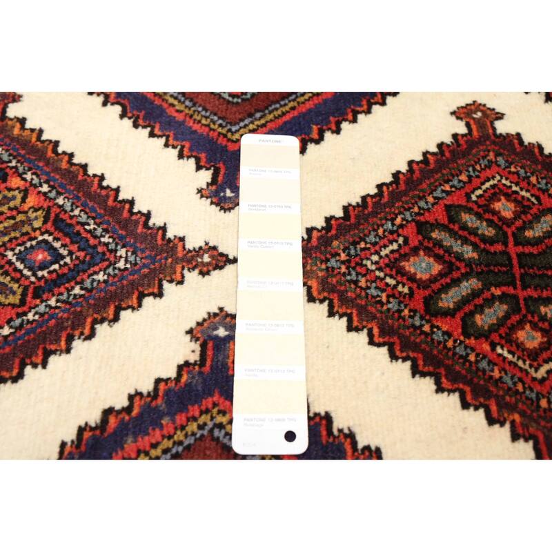 ECARPETGALLERY Hand-knotted Konya Anatolian Cream Wool Rug - 2'7 x 9'4