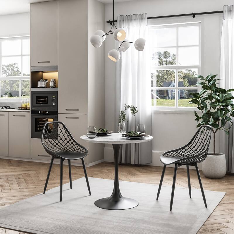 Jamesdar Kurv Mid-Century Dining Chair (Set of 2)
