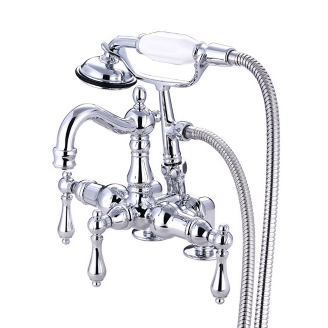 Kingston Brass Vintage Deck Mounted Clawfoot Tub Filler with Personal
