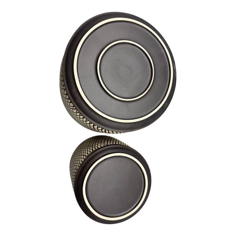 Set of 2 Planters, Mesh Plantessr - Ceramic Planters for Indoor Plants and Outdoor Plants