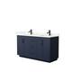 Option Dark Blue, Black Trim, Giotto Quartz Top