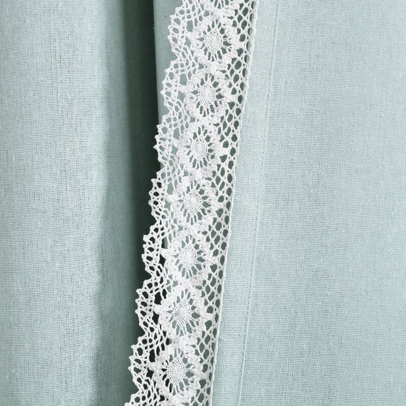 The Gray Barn Kind Koala Vintage Farmhouse Light Filtering Curtain Panel Pair