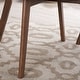 preview thumbnail 115 of 141, Christopher Knight Home - Chazz Mid-Century Modern Upholstered Dining Chairs Set with Solid Wood Splayed Leg
