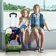 preview thumbnail 46 of 50, 2 Pieces 12 Inch 16 Inch Kids Luggage Set with Backpack and Suitcase for Travel - 18" x 12" x 8.5" (L x W x H)