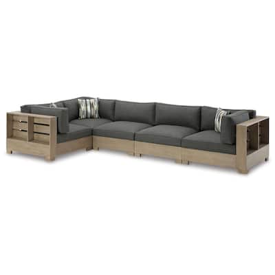 Signature Design by Ashley Citrine Park Outdoor Sectional