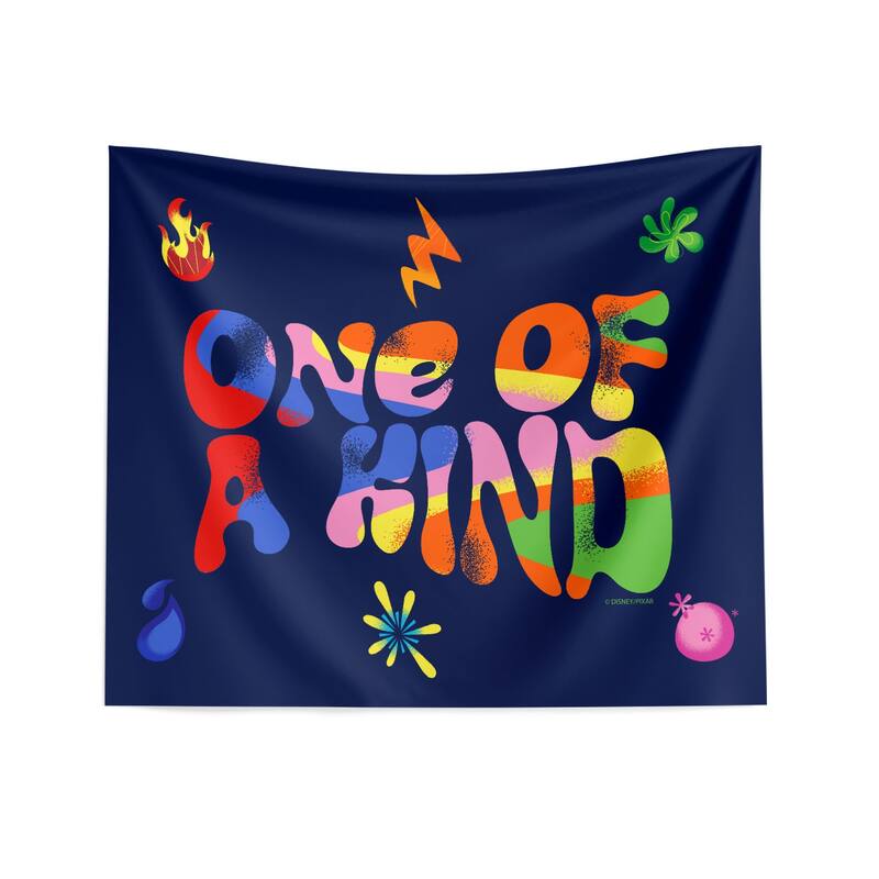 Disney Inside Out 2 Wall Hanging - 34" x 40" - One Of A Kind