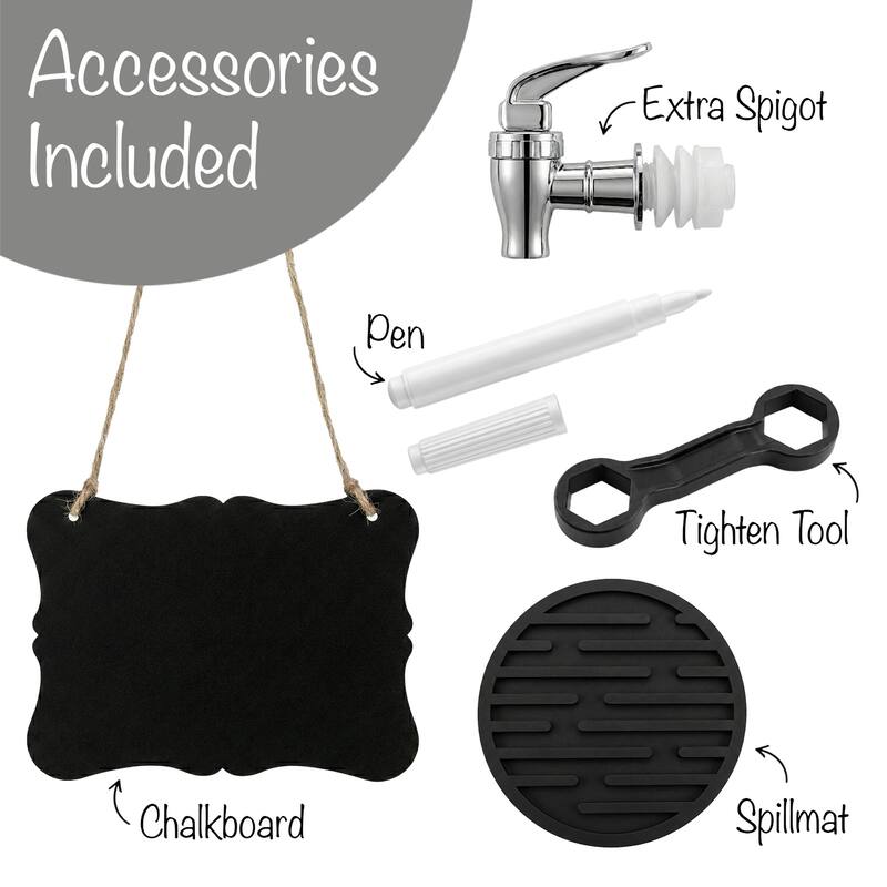 Beverage Dispenser W/Cork Lid