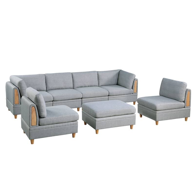 Living Room Furniture Ottoman Comfortable choice, multiple functions, classic design, and cozy corners Light