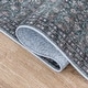 preview thumbnail 4 of 6, Petunia Distressed All-Over Floral Border Non-Slip Machine-Washable Rug