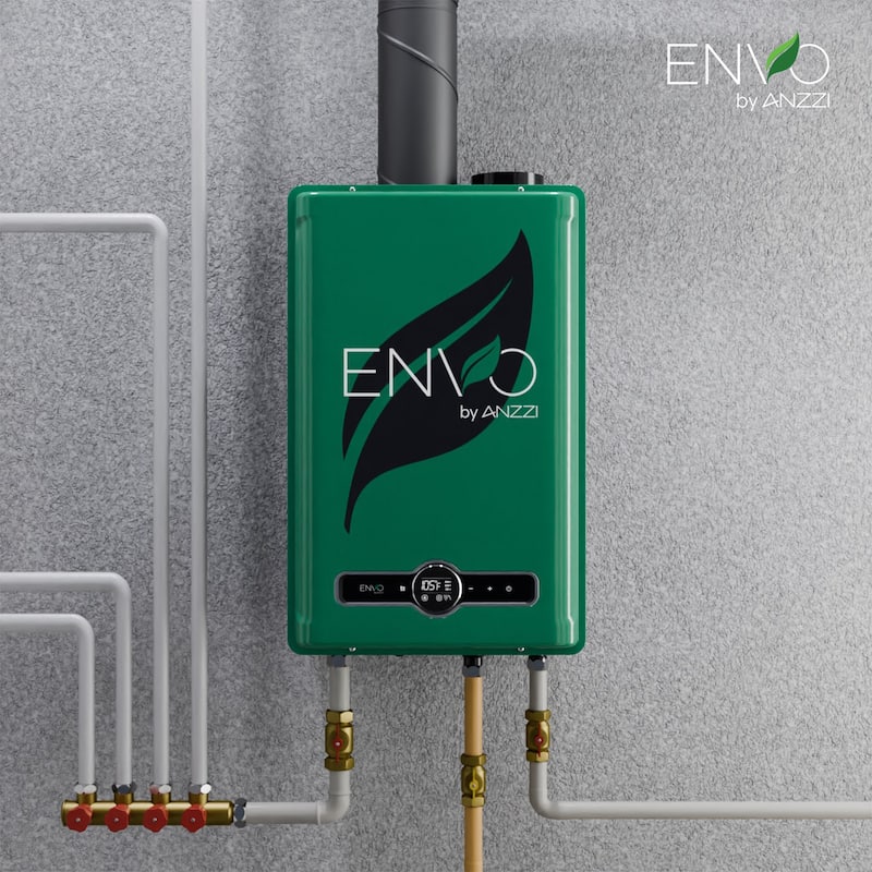ENVO Liquid Propane Tankless Water Heater with Copper Heat Exchanger & Safety Features