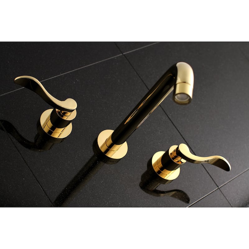 NuWave 3-Hole Wall Mount Roman Tub Faucet