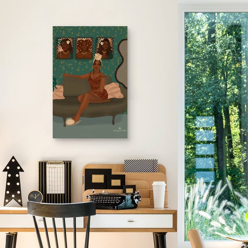 Safe Space by Princella Canvas Art Print