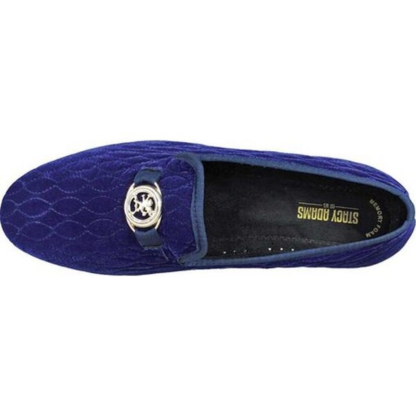 stacy adams blue loafers