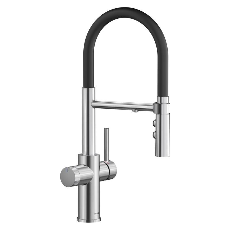 Blanco 442990 Catris Filter-Ready 1.5 GPM Single Hole Pre-Rinse Pull - PVD Steel