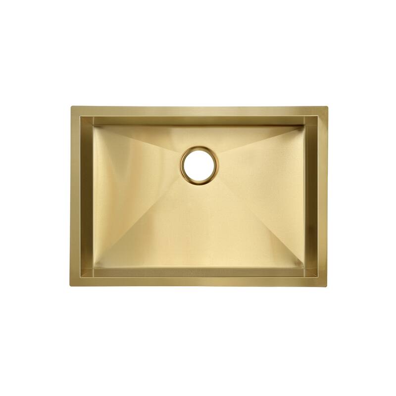 Tourner 26 x 18 Stainless Steel, Single Basin, Undermount Kitchen Sink
