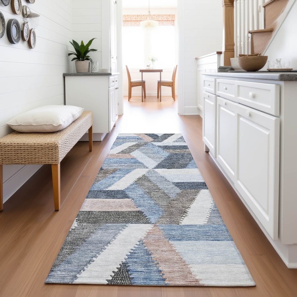 Premium Washable Super Soft Modern Cali Mayfield Rug